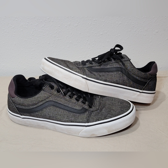 Vans Other - Vans Ward Deluxe Comfort Skate Shoes / Sneakers Grey & Black Men’s Size 8. 5